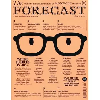 MONOCLE:The Forecast 第1期/2015