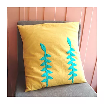 <天堂鳥花靠墊>拼布材料包