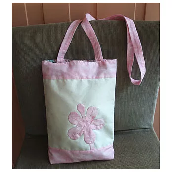 <芙蓉花側背袋>拼布材料包