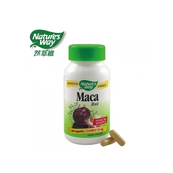 Nature’s Way然萃維活力馬卡膠囊食品100顆