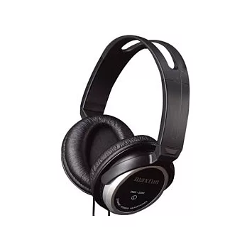 maxfun DMX-220H 【典雅黑】鋼琴鏡面耳罩 專業頭戴式耳機