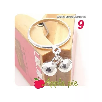 【Apple Pie】鈴噹搖搖˙925純銀戒指#9