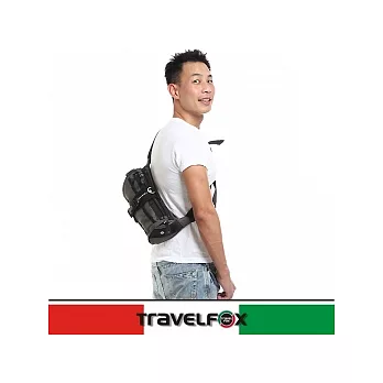 Travel Fox 旅狐飛馳隨身臀包/腰包/斜背包(灰)(TB562-13)