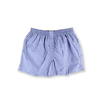 ANDEN HUD美式格條四角褲 - 男款 - 藍白條 - XL