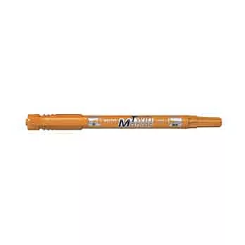 百樂PILOT 雙頭麥克筆_細_淺棕(MF-12EU-LBN)