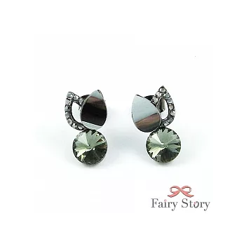 Fairy Story - 魔幻花織 - 水晶造型耳環