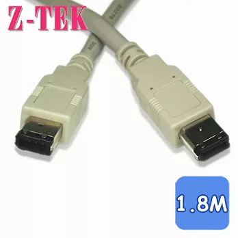 Z-TEK IEEE1394 6P to 6P 傳輸線(ZC092)
