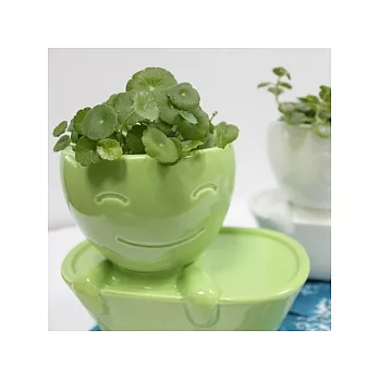 洗澡人,百用陶器(綠)