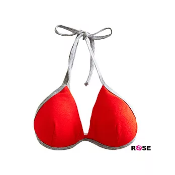 ROSE。冰淇淋配色性感綁帶無鋼圈比基尼-紅系