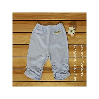 【藍天畫布】有機棉兒童內搭褲--夏粉藍160cm