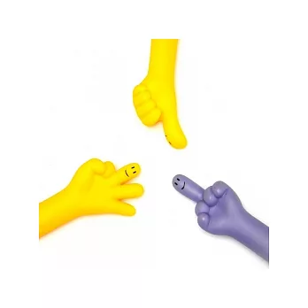 Handi手指筆 - 讚、OK、中指(三入特價)黃、黃、紫