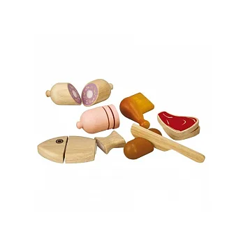 《PLAN TOYS》活動系列積木-肉類組