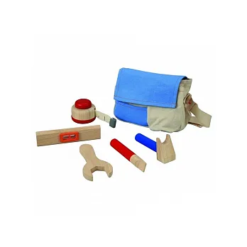 《PLAN TOYS》學齡前積木-工具腰包組