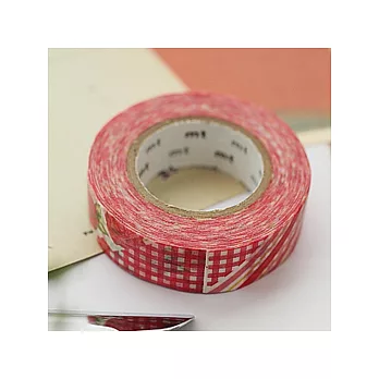 日本mt和紙膠帶 Flower red