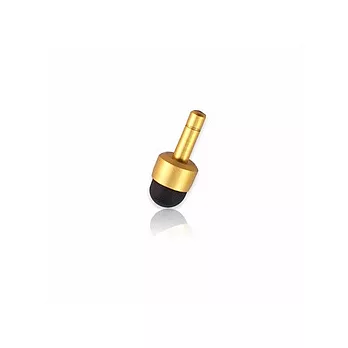 3.5mm耳機孔防塵塞 / 電容式觸控筆 兩用-金色