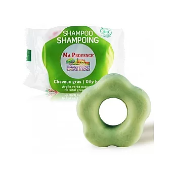 MA PROVENCE 我的普羅旺斯有機洗髮甜 甜 圈-薄荷蕁麻+綠黏土(油性髮質適用)85g