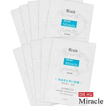 Dr.Hu Miracle高純度左旋VC高效美白面膜18片組