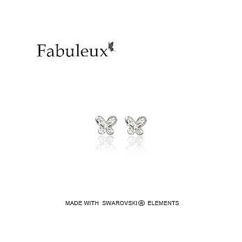 Butterfly水晶耳環