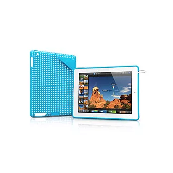 urban prefer / CODE2 軟殼保護套 <藍色> 適用於第2、3、4代iPad
