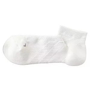 [MUJI 無印良品]女棉混足底支撐素色直角襪柔白