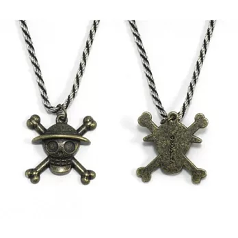 航海王-造型古銅項鍊骷髏(魯夫)