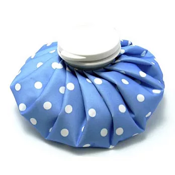 冰熱兩用冰袋(9吋)藍底白點