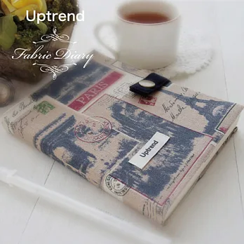 Uptrend Fabric Diary 布手帳-巴黎印象