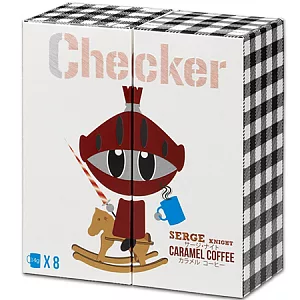 《新加坡風味館》西洋棋咖啡系列-焦糖風味(14gx8包x2盒)