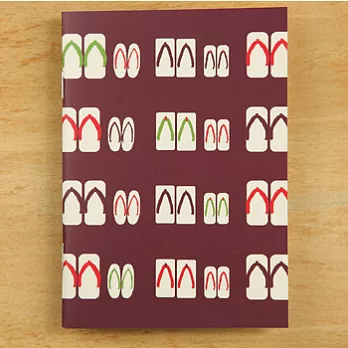 MARK’S X HAMAMONYO 濱文樣_筆記本(A6)本(木屐)