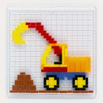 Kids Zoo-俄羅斯方塊創意拼圖#挖土機