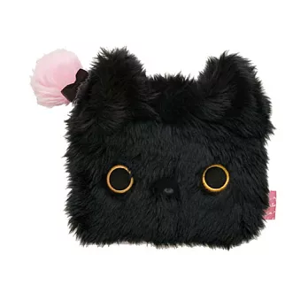 San-X 小襪貓毛毛系列毛絨化妝包