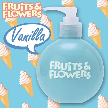 FRUiTS&FLOWERS;泡泡球洗手乳-香草/200ml