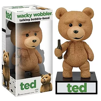 搖頭發聲系列《Ted熊麻吉》7吋公仔