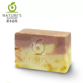 《原本自然》花想容顏手作精油皂(番紅花廣霍香)120g