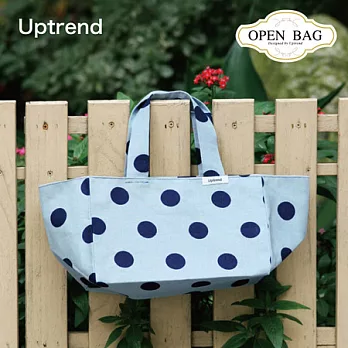 Uptrend OPEN BAG/法國藍的異想日記‧艾蜜莉的大點點