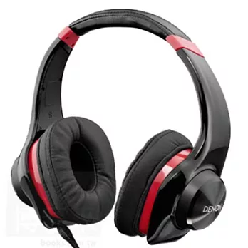 天龍 DENON AH-D320 搖滾尖峰 紅色耳罩式耳機 iPod/iPhone/iPad專用
