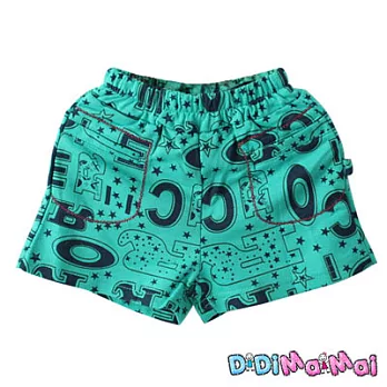 【DiDiMaiMai】造型泡泡圖案休閒短褲(2色)80綠