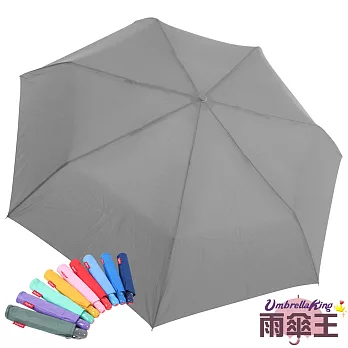 【雨傘王】BigRed冰棒傘-灰色☆自開收 超防潑水 隨身最愛傘