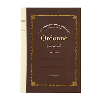 MARK’S Ordonne優雅系列 筆記本(A5)(BR)