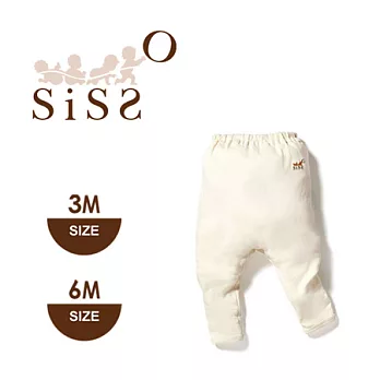 【SISSO有機棉】嬰兒褲3M有機棉原色
