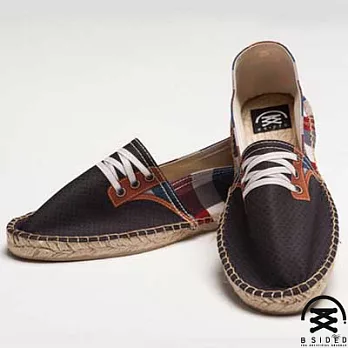 BSIDED BSD GUMP MULTICO BLACK 仿真時尚設計印刷休閒鞋(男)41黑格