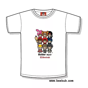 【Beebub】Roller Show-大集合蘿拉-XS白