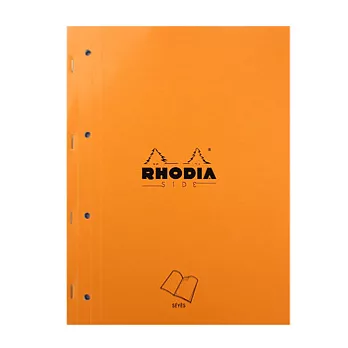 Rhodia 經典橘4孔活頁筆記本(A4)(22.3x29.7cm)(特殊頁面)