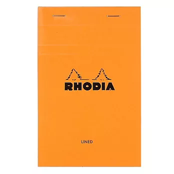 Rhodia 經典橘筆記本 No.19(A4+)(21x31.8cm)(橫間+前緣直線)