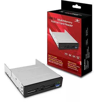 Vantec USB 3.0 多功能內置讀卡機-UGT-CR935