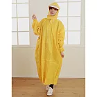 BrightDay風雨衣連身式 - 水漾色彩前開款2XL清檸黃