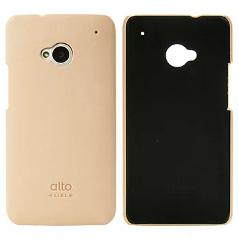alto HTC New One 真皮背蓋 Coraza Original - 本色