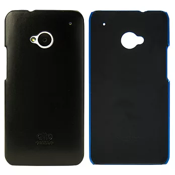 alto HTC New One 真皮背蓋 Coraza Original - 藍黑色