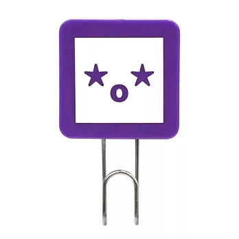 Kakokiso心情符號掛勾-紫