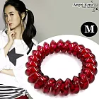 【Angel Rena】韓妞髮寶˙甜甜圈髮束-M˙霓采酒紅